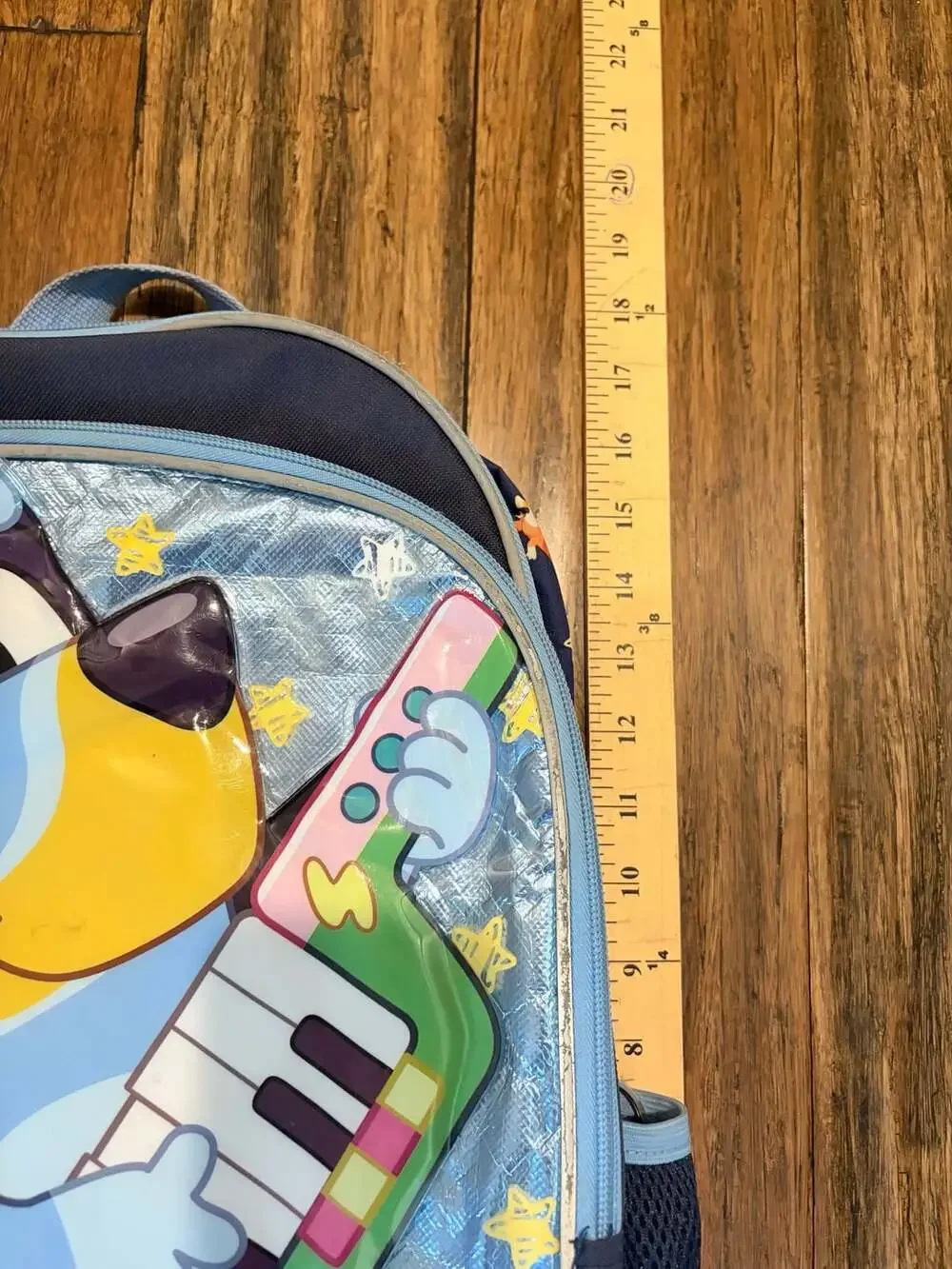 Bluey Rock Star 17 Inch Backpack Blue